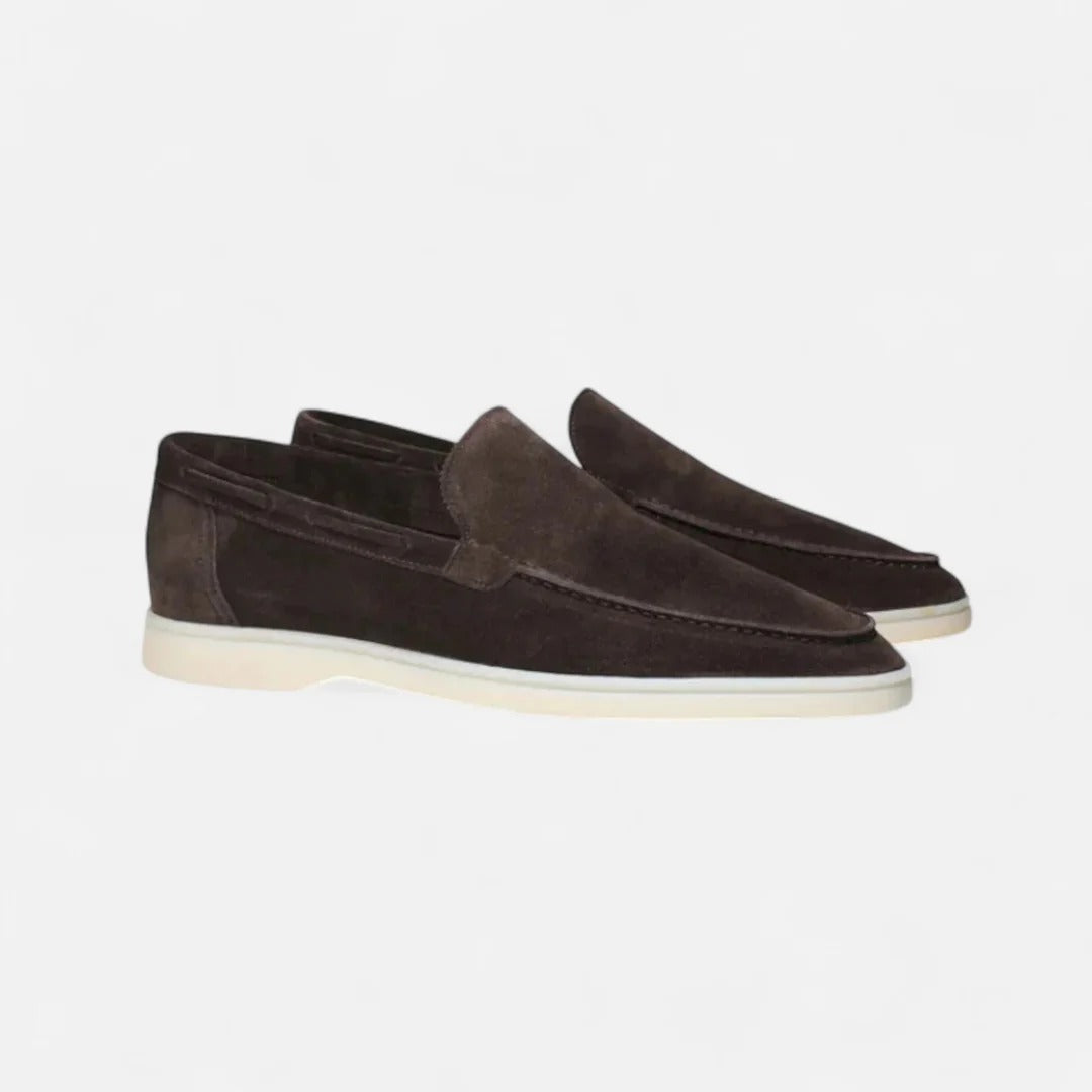 Rosvani | Men’s Suede Loafers – Timeless Slip-On Elegance