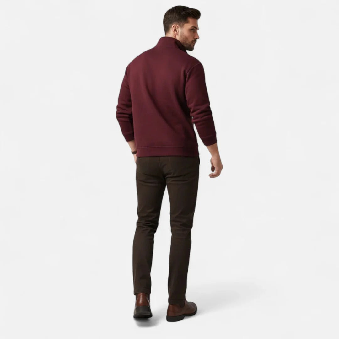 Rosvani | Men’s Brushed Casual Sweater