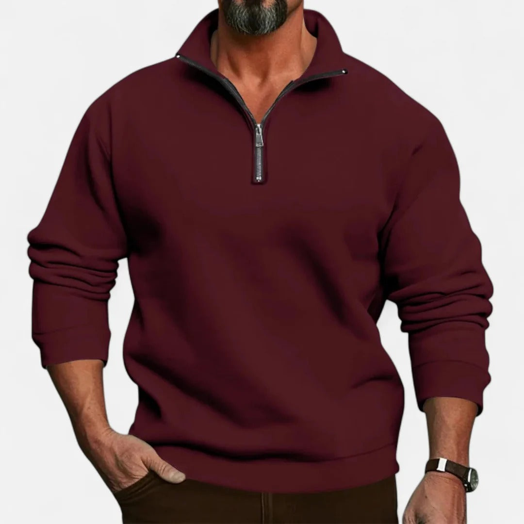 Rosvani | Men’s Brushed Casual Sweater