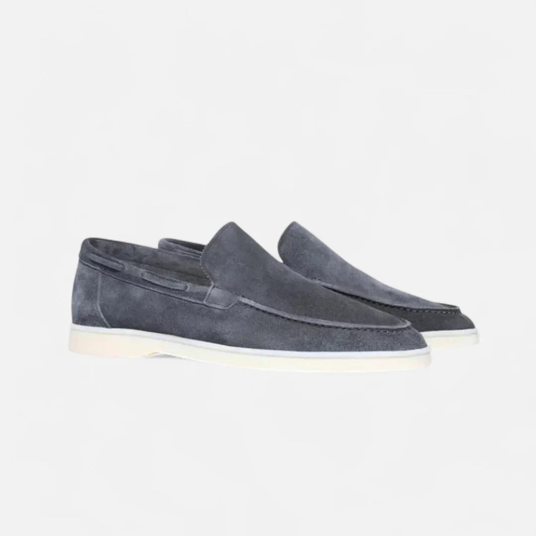 Rosvani | Men’s Suede Loafers – Timeless Slip-On Elegance