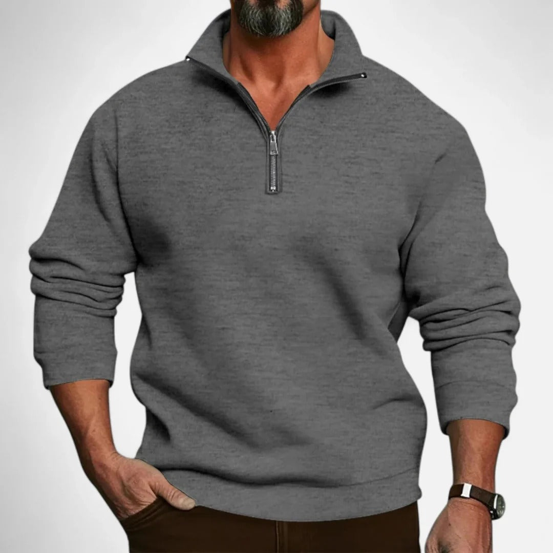 Rosvani | Men’s Brushed Casual Sweater