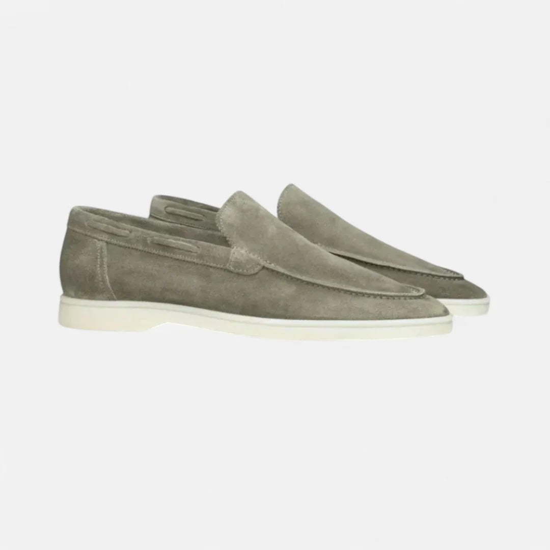 Rosvani | Men’s Suede Loafers – Timeless Slip-On Elegance
